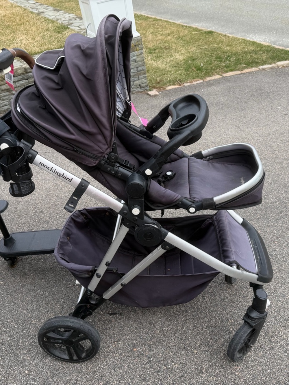 Mockingbird Convertible Stroller - Deep Charcoal